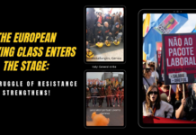 THE EUROPEAN WORKING CLASS TAKES THE STAGE: THE STRUGGLE OF RESISTANCE GAINS STRENGTH!
