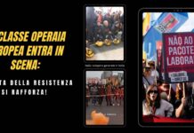 LA CLASSE OPERAIA EUROPEA ENTRA IN SCENA: LA LOTTA DI RESISTENZA SI RAFFORZA!