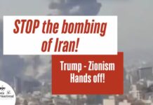 STOP THE BOMBINGS AGAINST IRAN! Statement of OMI